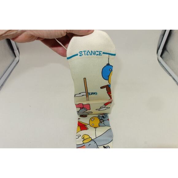 NEW Stance Disney 100 Dumbo Travis Millard Poly Crew Height Socks Youth 3-5.5 - Picture 6 of 10